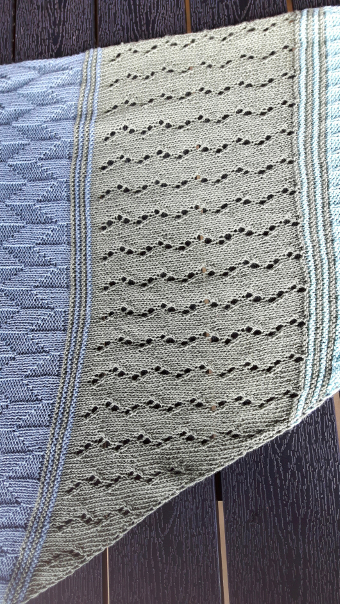 Bild Anleitung Knit Along Dreiecktuch